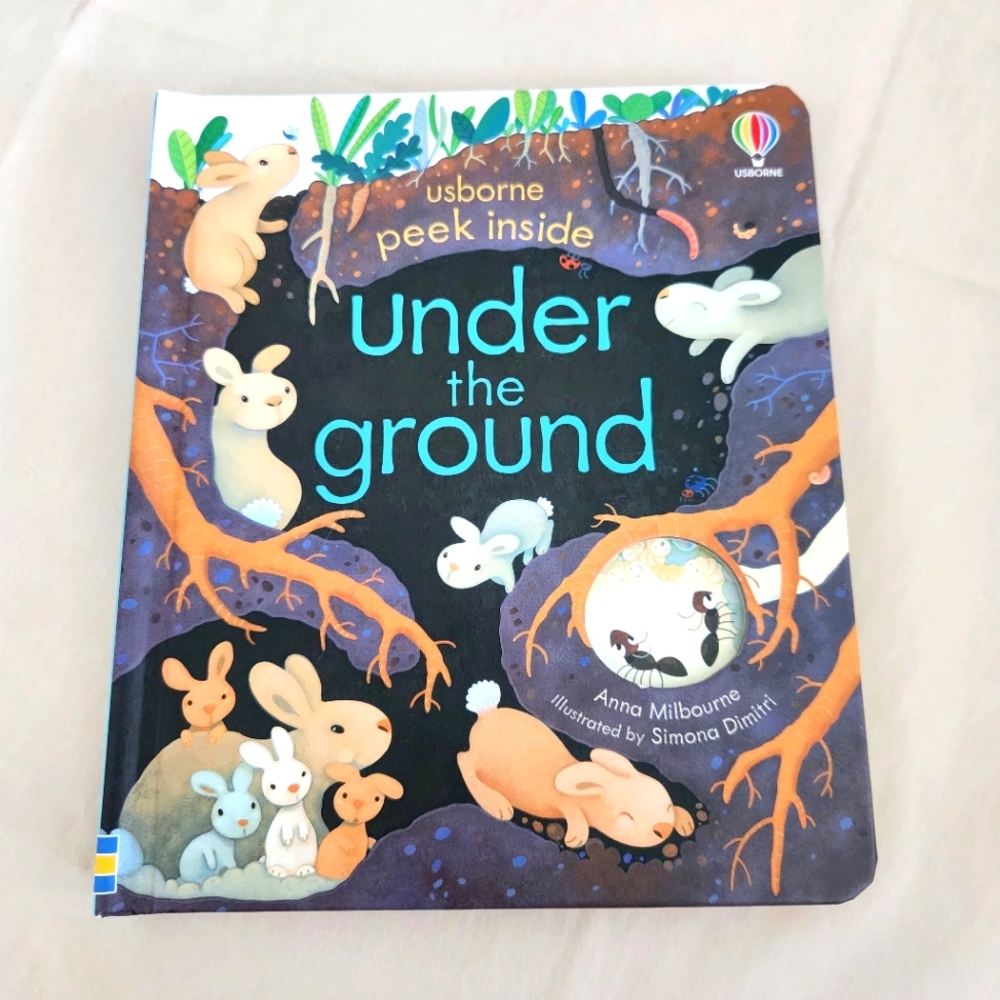 Usborne Peek Inside Book | Under The Ground | Kids Books